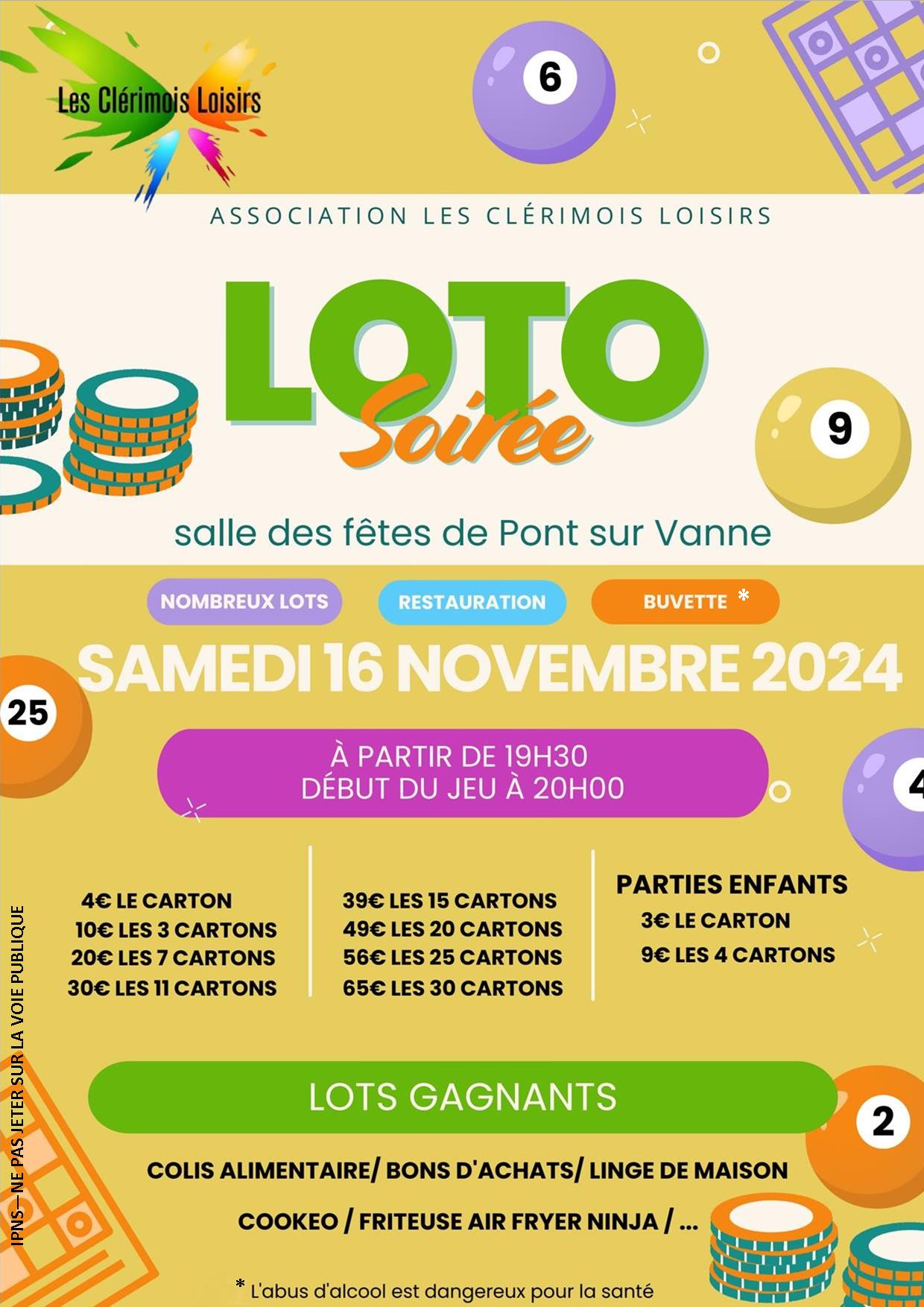 Soirée Loto